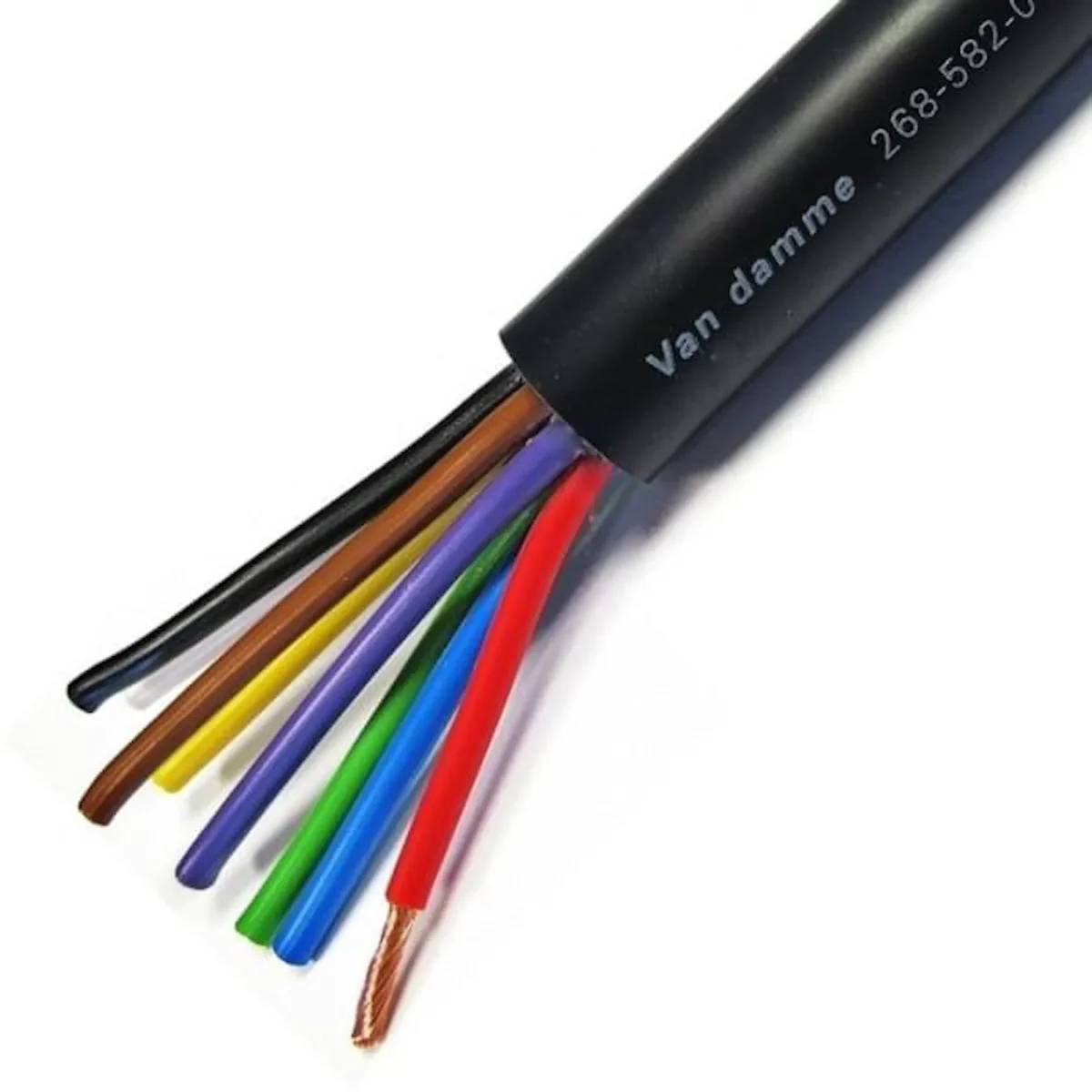 Van Damme Black Series Speaker Multicore 8 x 2.50mm² Lautsprecherkabel Meterware-0