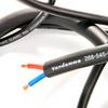 Van Damme Black Series Speaker Twin Axial 2 x 2.50mm² Lautsprecherkabel Meterware