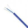 Van Damme XKE 1 Pair Install Rack- & Patchkabel Blau Meterware