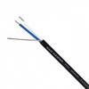 Van Damme XKE 1 Pair Install Rack- & Patchkabel Schwarz Meterware