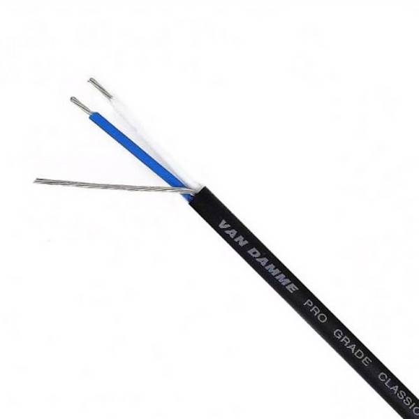 Van Damme XKE 1 Pair Install Rack- & Patchkabel Schwarz Meterware
