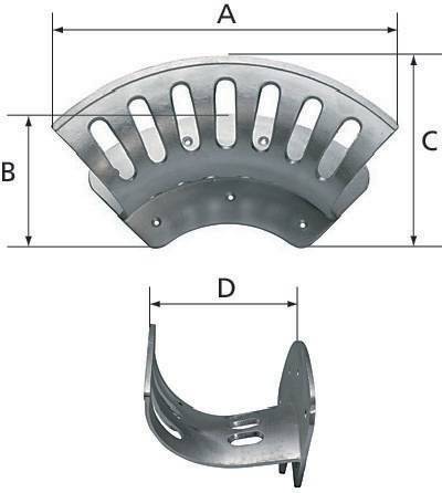 Schlauchhalter Aluminium maxi RIEGLER-2