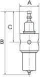 Edelstahl-Guss-Filterregler 1.4401 BG 4 G 1 0,4 - 4,0 bar-2