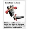 Symbolbild für Bürodrehstuhl Support SY ohne Armlehnen blau