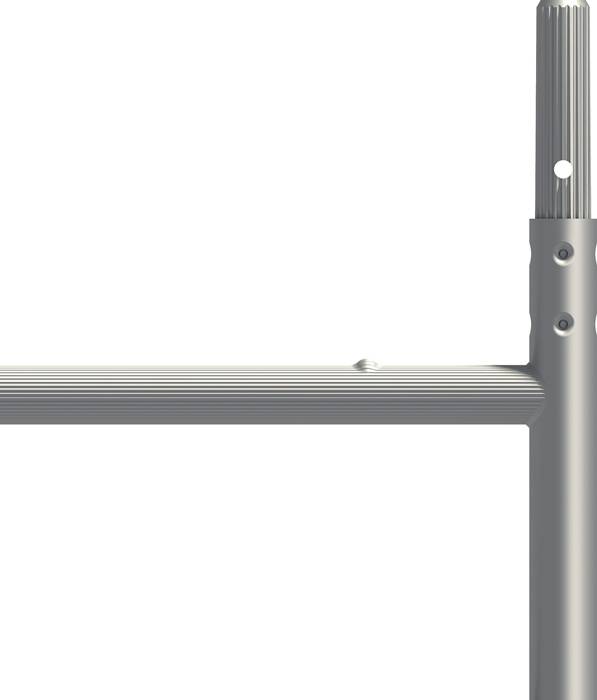 Fahrgerüst Uni Leicht P2 Arbeits-B750xL1800mm Alu.Gerüsthöhe 8480mm 2 kN/m²-4