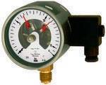 Kontaktmanometer Typ PGS21 G 1/2 radial unten Messber. 0-10,0 bar D.160mm-0