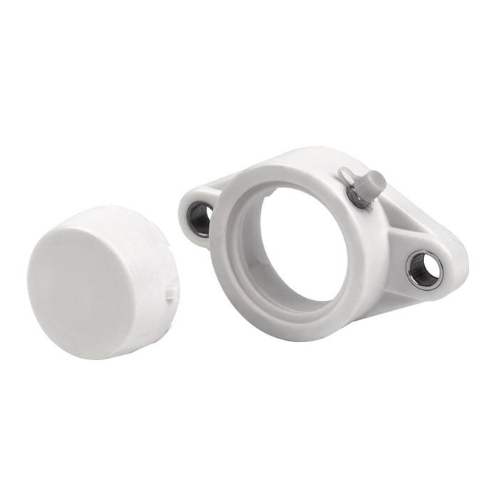 Flanschlagergehäuse TFL210 -WHITE 90mm ov.ZEN-0