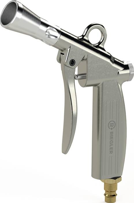 Blaspistole Anschlussnippel NW 7,2 NW 7,2 dosierbare Blaspistole 100mm RIEGLER-0