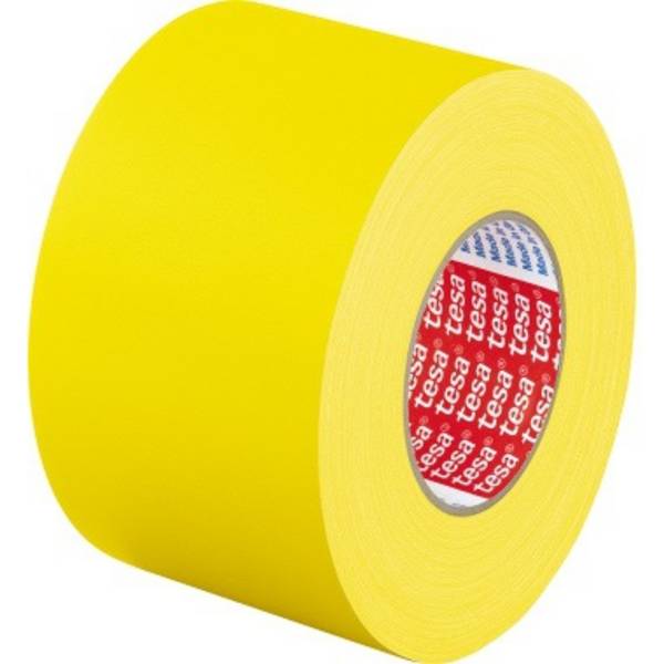 Tesa Premium Gewebeklebeband 4651, 50m x 38mm, gelb, 04651-00522-00