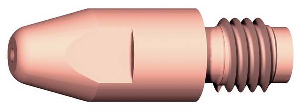 Stromdüse Draht-Ø 1mm M 8 L.30mm CuCrZr A.BINZEL