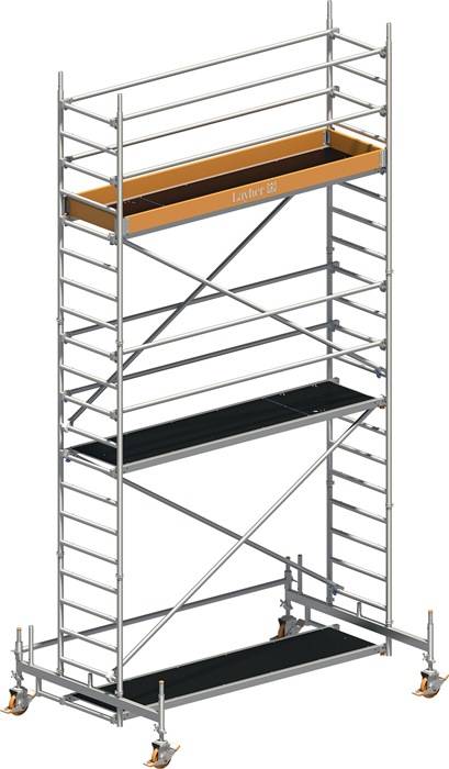 Fahrgerüst Uni Stand.P2 Arbeits-B750xL2850mm Alu.Gerüsthöhe 5580mm 2 kN/m²-0