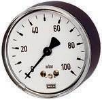 Kapselfedermanometer G 1/4 hinten zentrisch 0 - 400 mbar D. 63-0