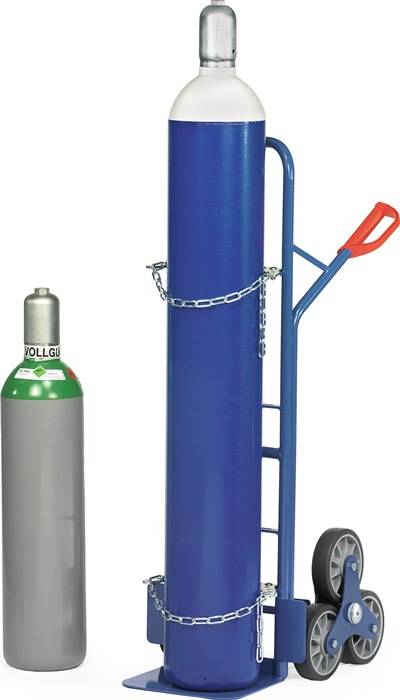 fetra® Stahlflaschen-Treppenkarre, TK 200 kg-1