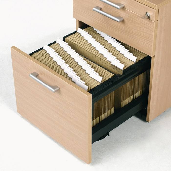 Rollcontainer Flex 438x565x600mm weiß - Artikel: 821007701-1