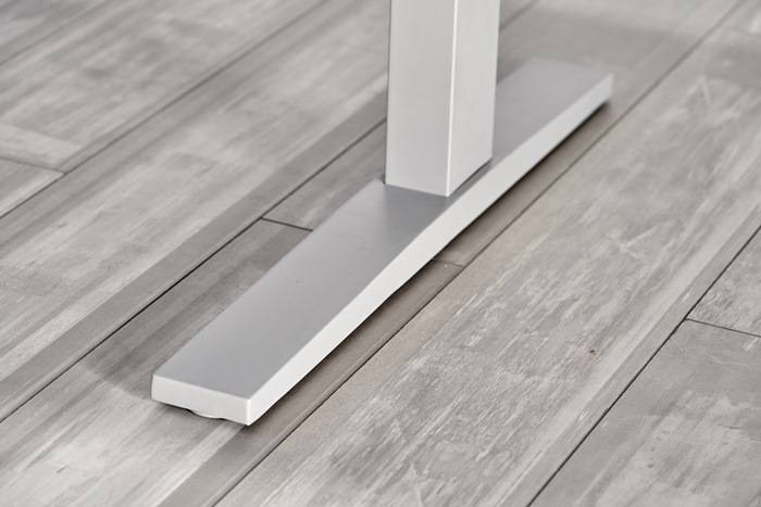 Schreibt. el.120x80cm silber/buche-1