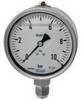 Glyzerinmanometer CrNi-Stahl E-Skala G 1/4 unten 0-16,0 bar D. 63