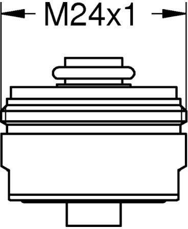 GROHE Mousseur AG M 24x1 f Blue su-st supersteel für blue-3