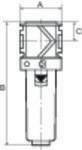 Aktivkohlefilter variobloc Polycarbonatbehälter BG 1 G 3/8-2