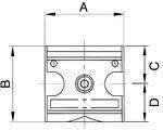 Riegler V 12, Rückschlagventil »multifix«, BG 1, G 3/8, P/n: 100631-2