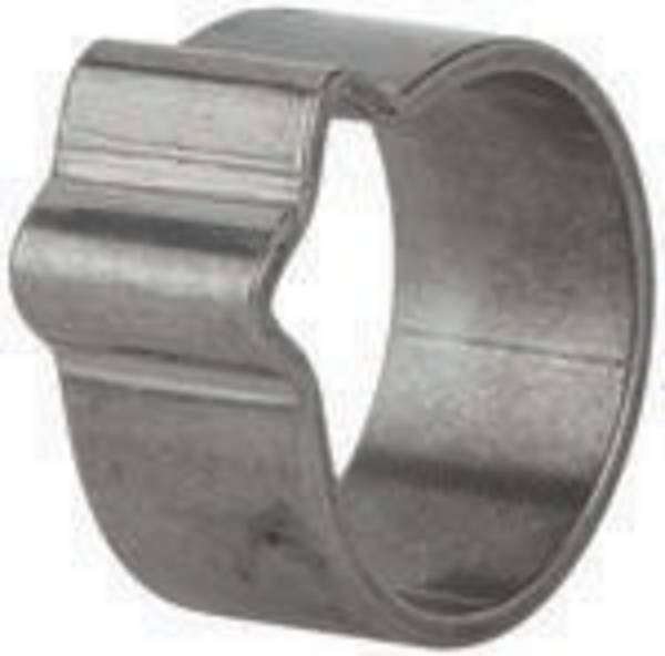 1-Ohr-Schlauchklemme Edelstahl (W4) Spannbereich 9 - 11 mm 6,5 mm