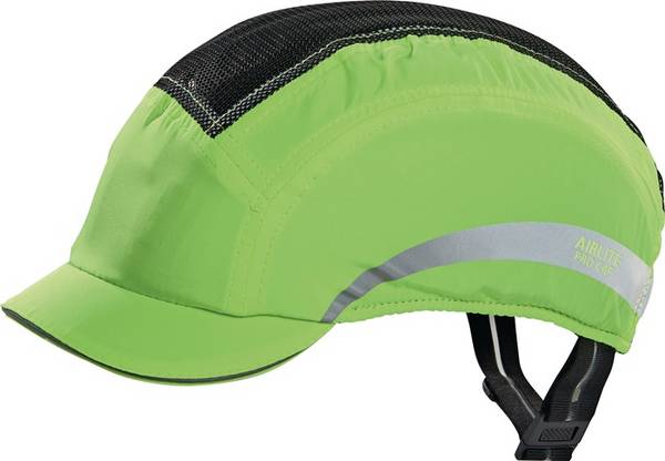 Anstoßkappe X!-9500 54-64cm neongelb Schirmlänge 2,5cm EN 812:2012 PROFIT