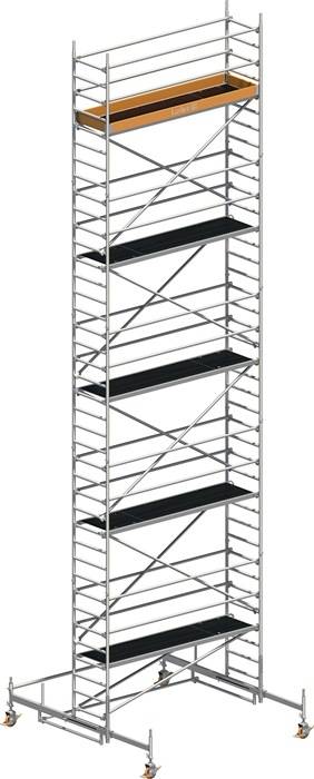 Fahrgerüst Uni Stand.P2 Arbeits-B750xL2850mm Alu.Gerüsthöhe 10610mm 2 kN/m²-0