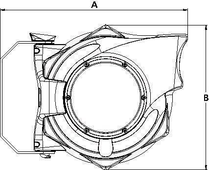 Schlauchaufroller, Wasser, PVC-Schlauch ø 13,5 x 9,5, Länge 14 m-3