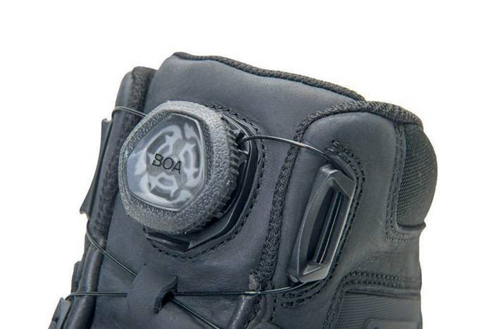 Sicherheitsstiefel Braxton Gr.41 schwarz/rot Leder S3 SRC HRO EN20345 BAAK-3