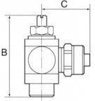 846106973,Drosselventil, Drosselung beids. Schnellverschr. G 1/8, Schl.6/4-2