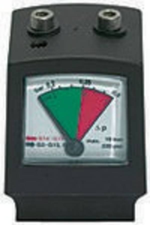 Differenzdruckmanometer eckig für FUTURA und multifix