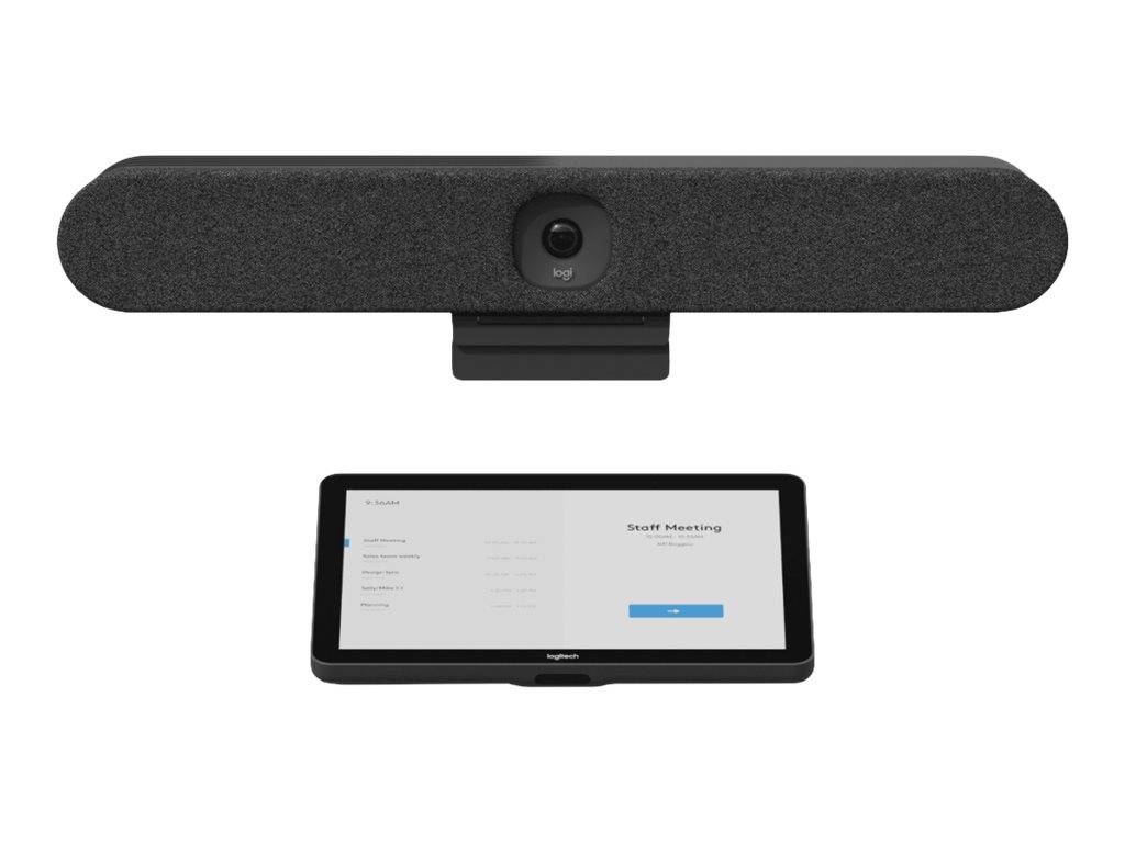 Logitech Tap IP Appliance Room Solutions Huddle + Small Rooms - Kit für Videokonferenzen (Logitech Tap IP, Logitech Rall-0