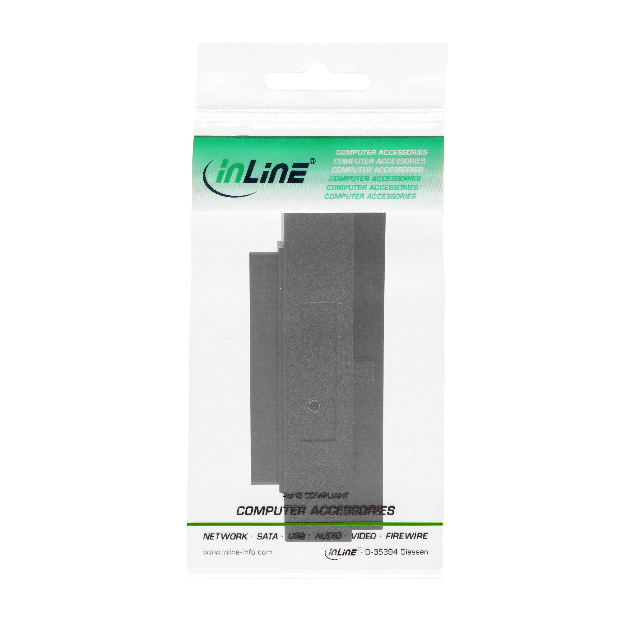 InLine® SCSI III Adapter intern, 50pol Pfostenbuchse an 68pol mini SubD Buchse-2