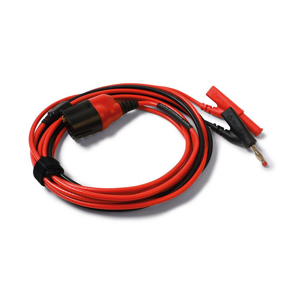 PicoBNC+ zu 4mm Messleitung 3m Rot - Messleitungen-0