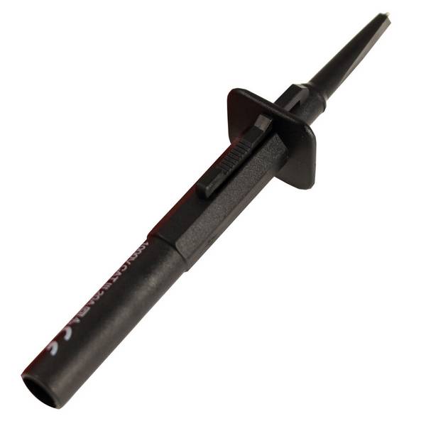 Gefederte Hakensonde (schwarz) - Spezielles Zubehör für Messgeräte