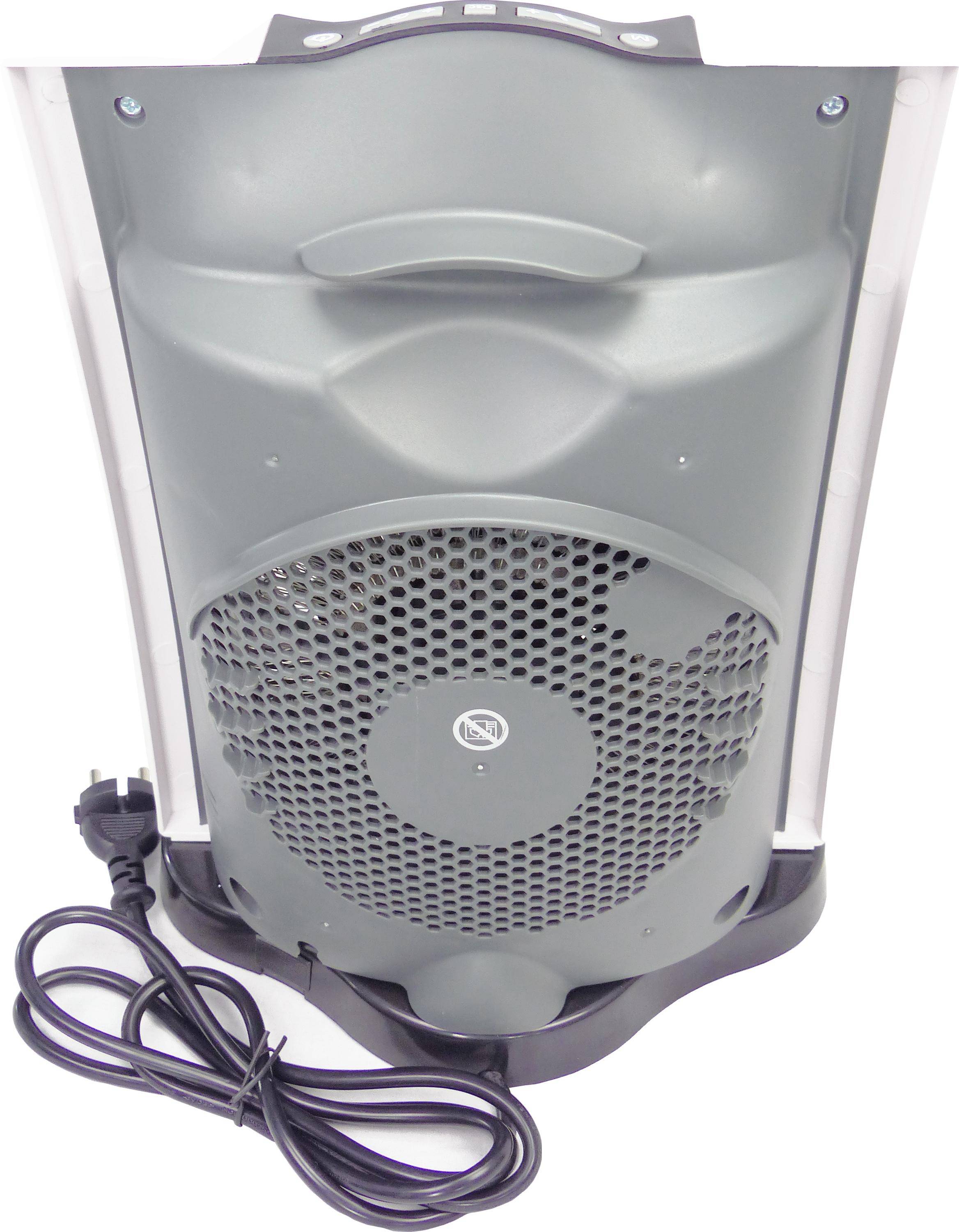 WDH Heizlüfter WDH-E20 - 2.000 W - bis 17 m² - Badheizer, E-Heizer, Elektroheizung, Standheizung-2