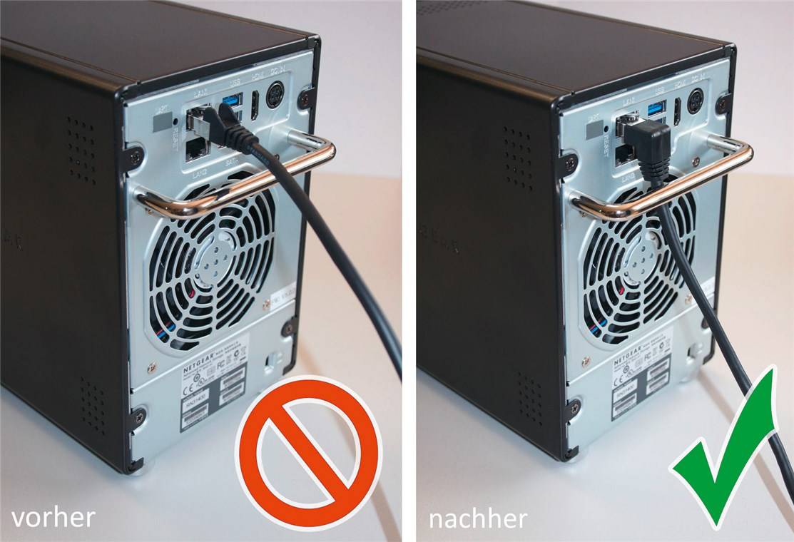 Goobay 51526 CAT 6 Netzwerkkabel U/UTP 90 Grad RJ45 Netzwerkstecker / PVC Mantel / CCA Leiter LAN Kabel / Weiß / 10m-1