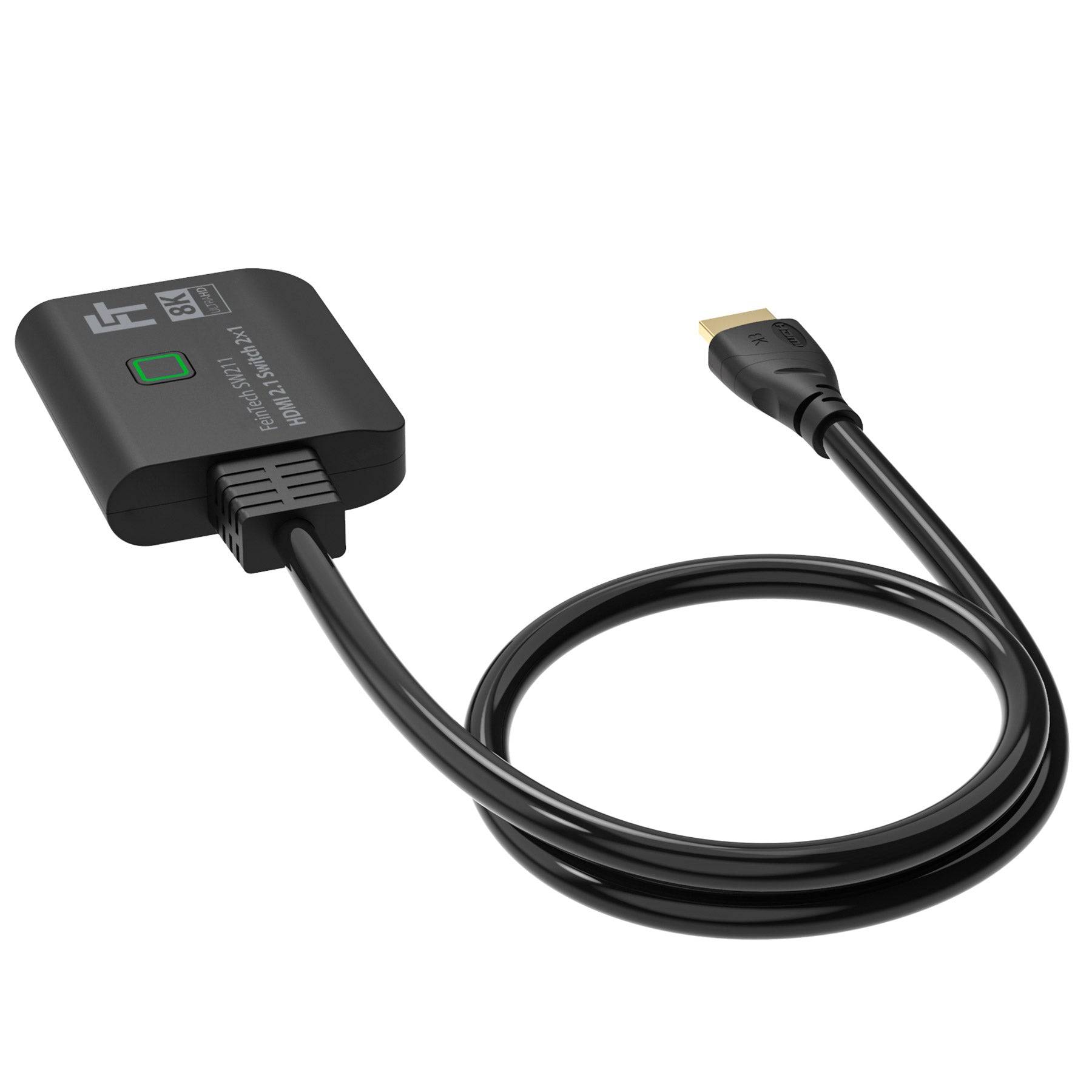 FeinTech SW211 HDMI 2. 1 Switch bi-direktional 1x2 oder 2x1 4K 120Hz 8K-1