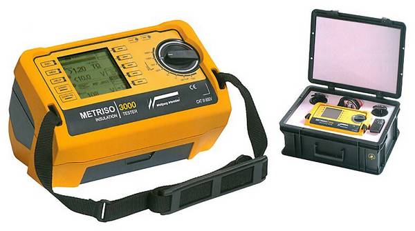 ESD Hochohmmeter Mess Kit Metriso 3000, komplett, digital