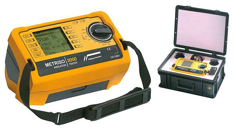 ESD Hochohmmeter Mess Kit Metriso 3000, komplett, digital-0