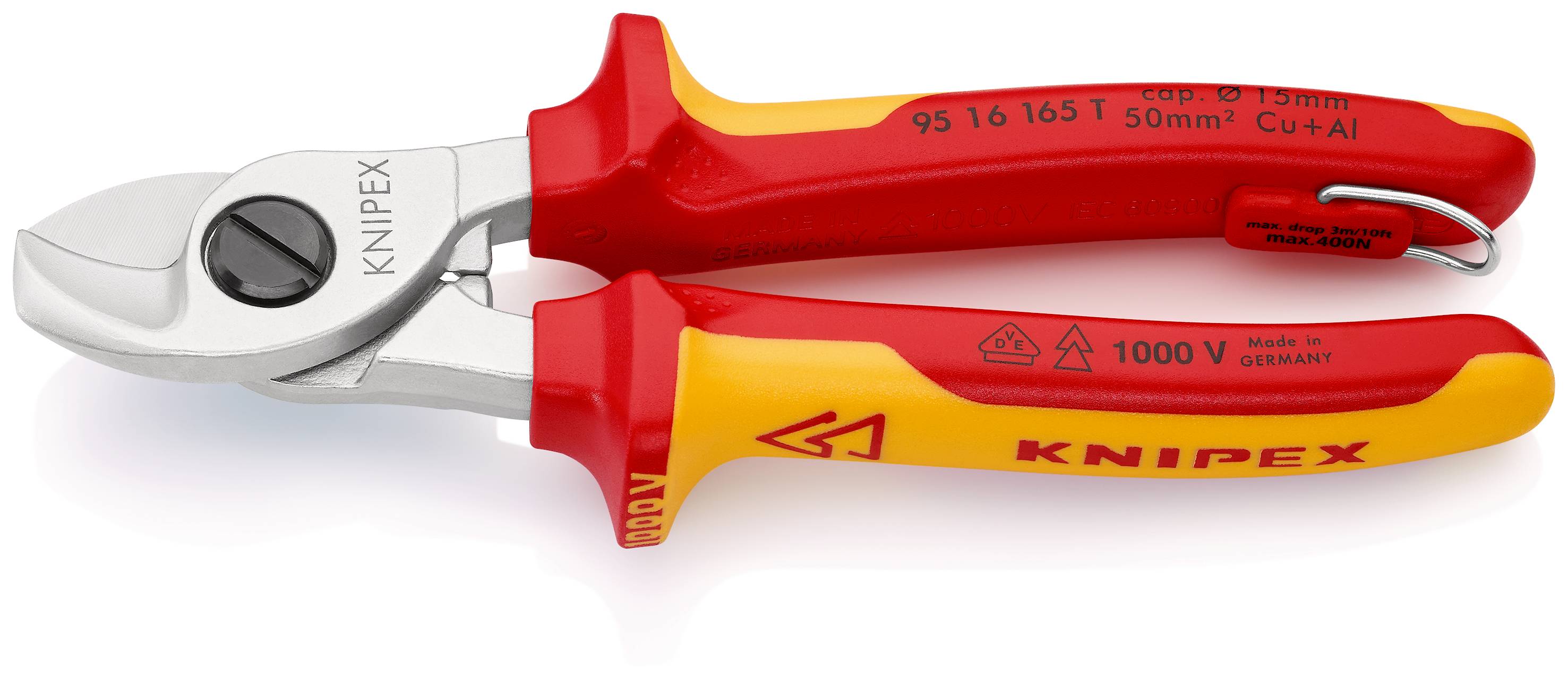 Knipex-Werk Kabelschere 95 16 165 T BK-0