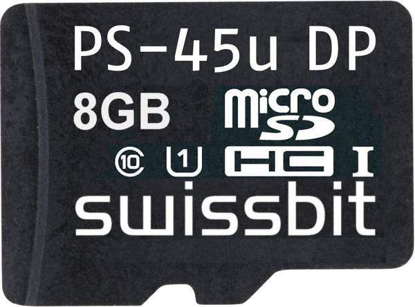 SWISSBIT - PS-45u Raspberry Pi Edition 8 GB microSD Card - Micro SD