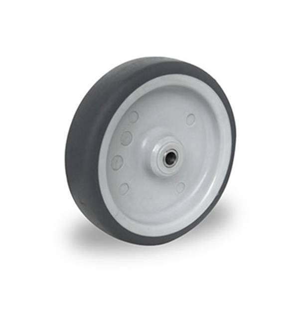 Einbaurad 75 mm Thermoplastisches Gummi "Apparaterolle"-0