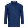 ESD-Fleecejacke mit langem Zip, unisex, marineblau/dunkelgrau, 5XL