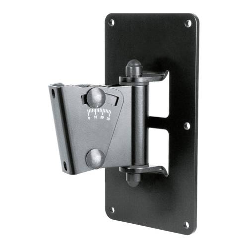 KOENIG & MEYER 24481-000-55 - Boxenwandhalterung passend für Lautsprecherboxen (Wandmontage | Neigung 0 - 30° |-0