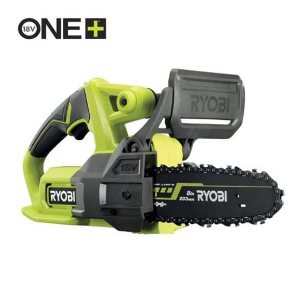Ryobi RY18CS20A-0, 20 cm, 1,09 cm, 4,6 m/s, 76,2 / 8 mm (3 / 8"), Schwarz, Grün, Akku