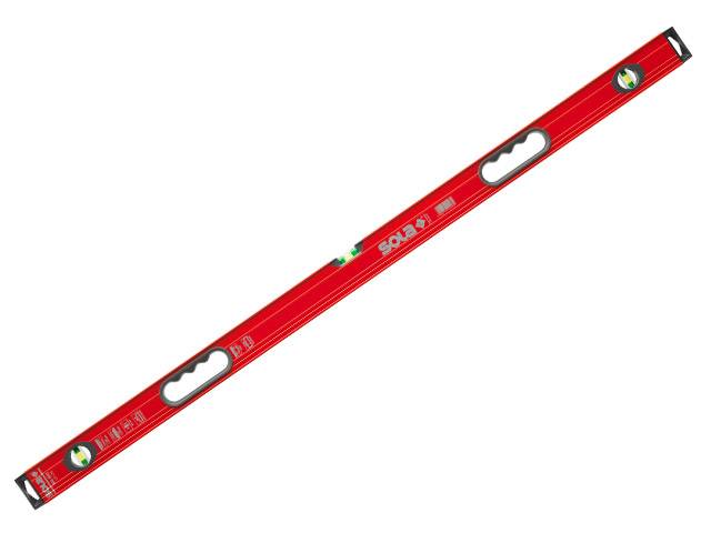 Wasserwaage Big Red 3 180cm Alu.rot zwei Griffe 0,3 mm/m SOLA-0