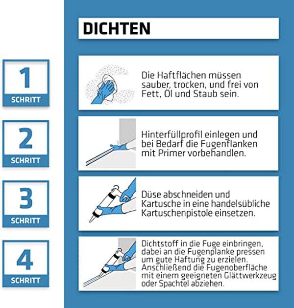 Sikaflex 521FC Klebstoff, Dichtstoff transparent 290ml 18260-3