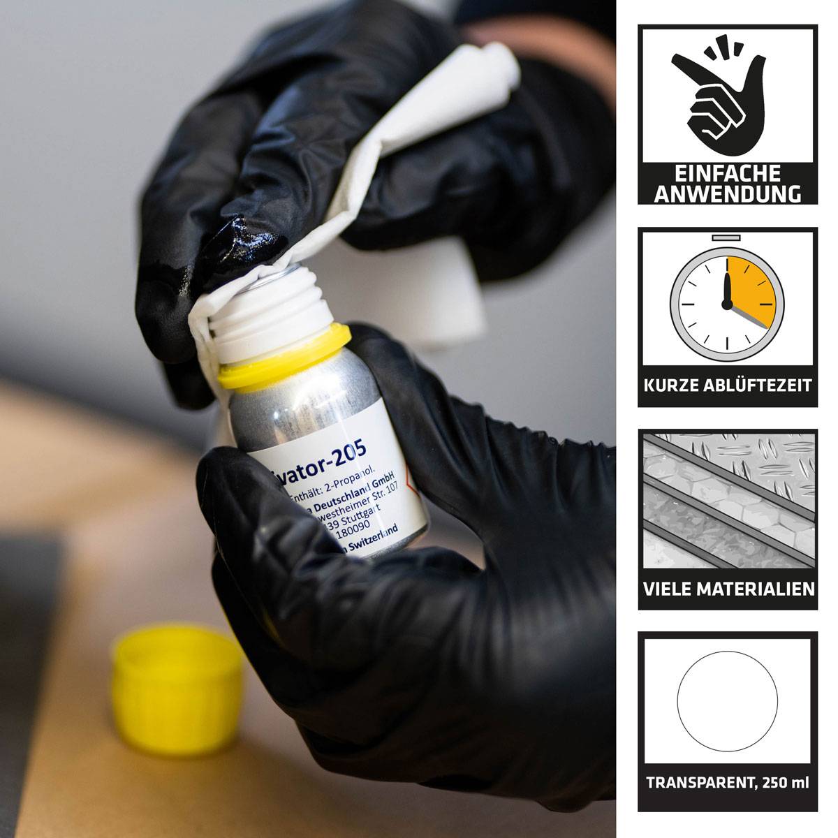 Sika Aktivator 205 Cleaner, Vorbehandlung Dose 250ml 423806-2