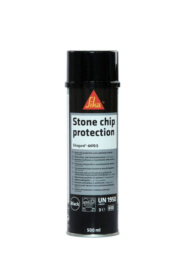 SikaGard 6470S Steinschlagschutz schwarz 500ml Sprühdose 440216-0