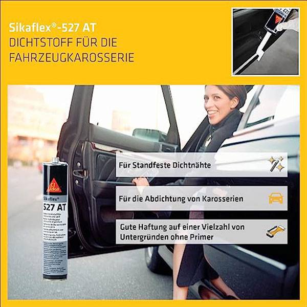 Sikaflex 527 AT Dichtstoff weiss 300 ml Kartusche 170785-4
